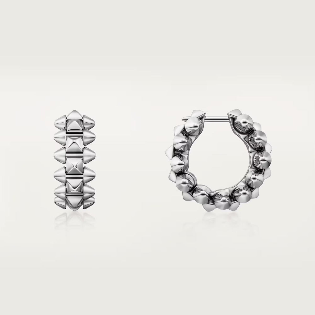 [Renovia Jewelry]CLASH MINI HOOP EARRINGS