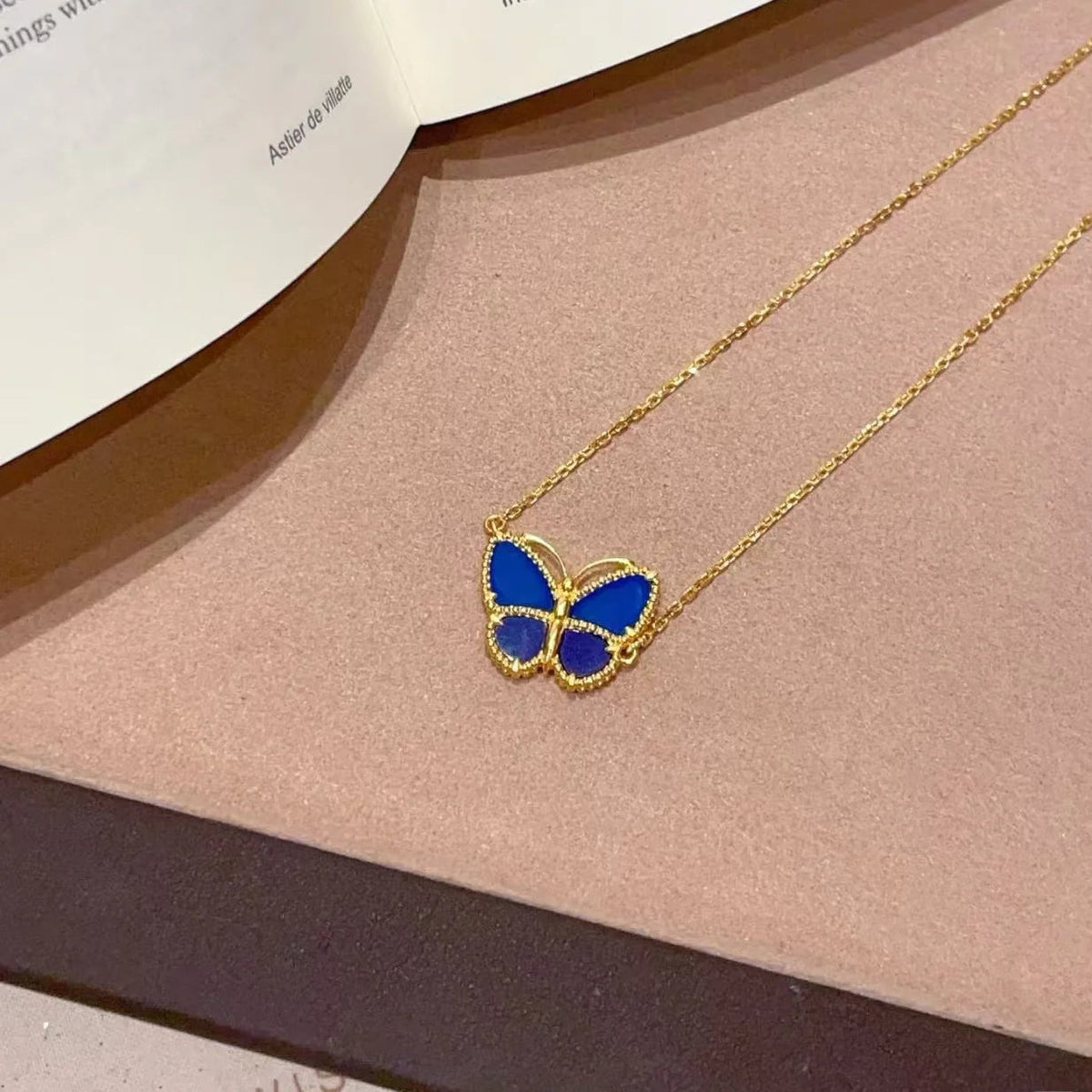[Renovia Jewelry] 2026 NEW LUCKY BUTTERFLY 1 MOTIFS NECKLACE