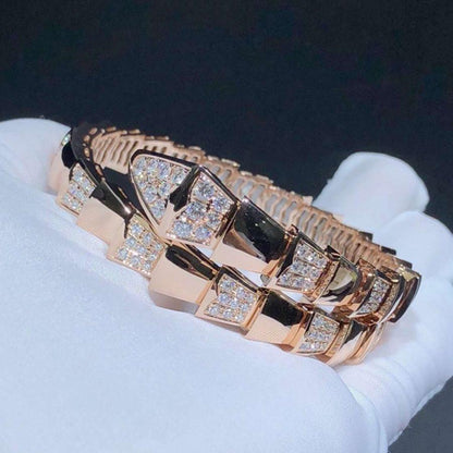[Renovia Jewelry]SERPENTI BRACELET PINK GOLD DIAMOND