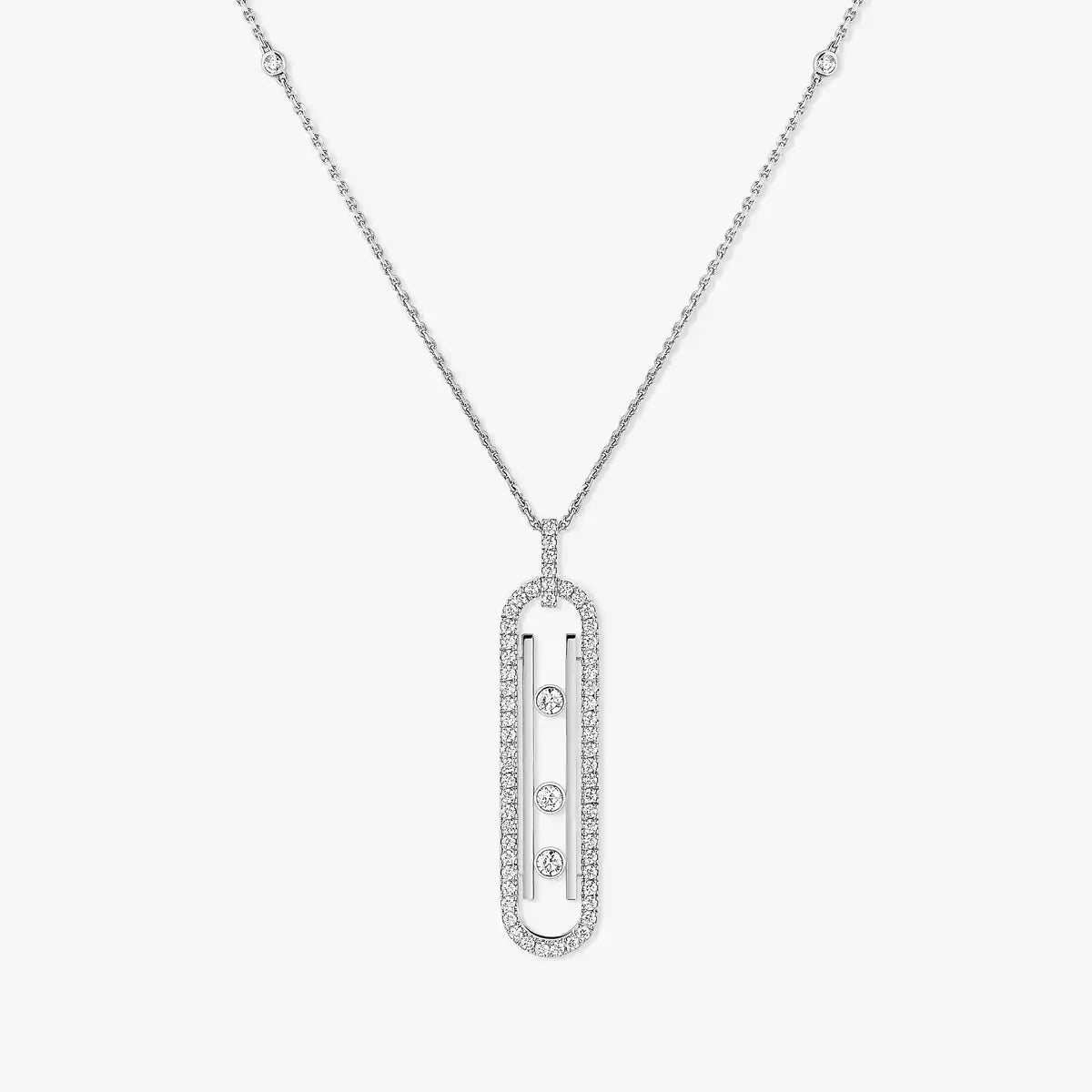 [Renovia Jewelry]Diamond Necklace Move 10Th
